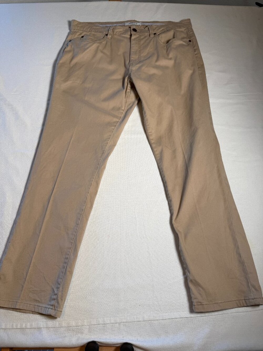 Crown & Ivy Men's Straight Fit Stretch Pants 36 x 30